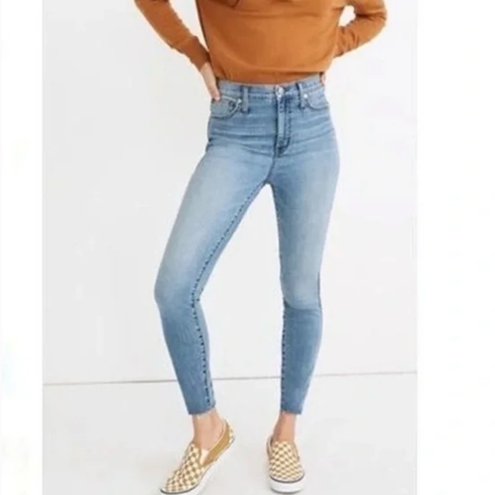 Madewell 10" High Riser Skinny Skinny Jeans